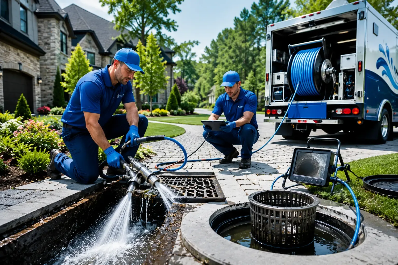 Local outdoor drain cleaning professionals in Anmoore, WV